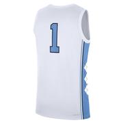 UNC Jordan Brand #1 Home Basketball Jersey